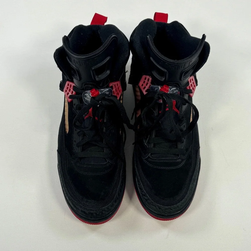 Jordan Spizike Black Varsity Red Mens Basketball Shoes 315371-001 Size 13